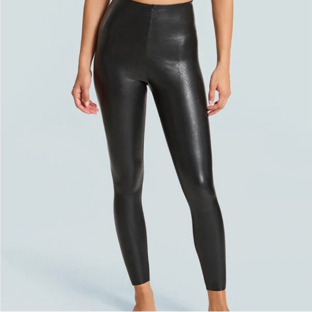 NWT Commando Faux Leather Leggings High Rise